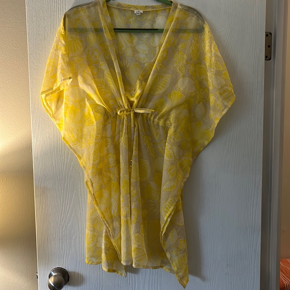 Sheer swimsuit cover up